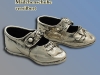 Maedchenschuhe, versilbert