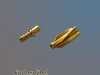 vergoldeter Fischerdübel