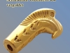 Schaltkanuf Oldtimer-PKW, vergoldet