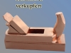 Hobel, verkupfert