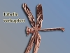 Libelle, verkupfert
