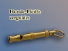 vergoldete Hundepfeife